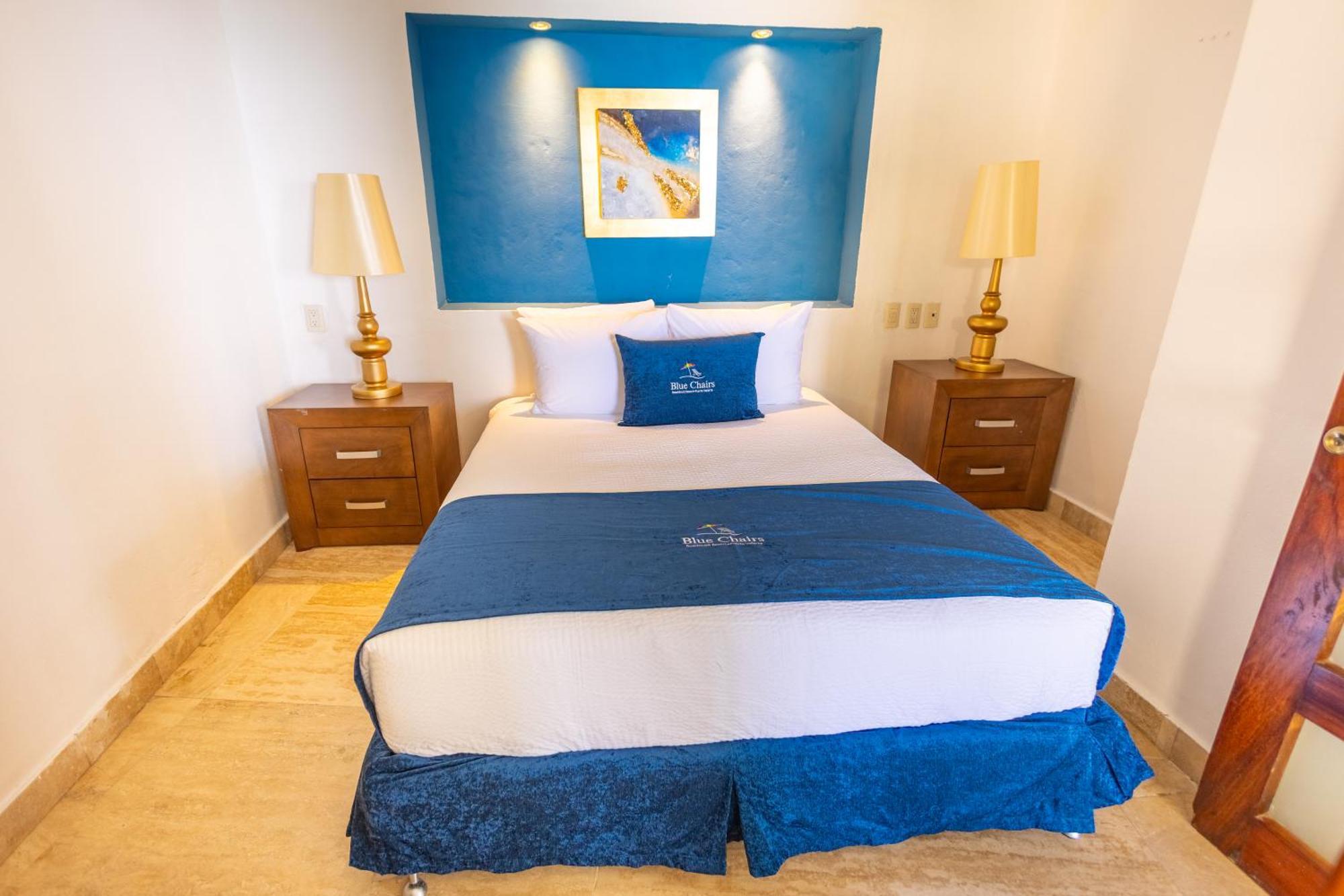 Blue Serene Standard King Bed